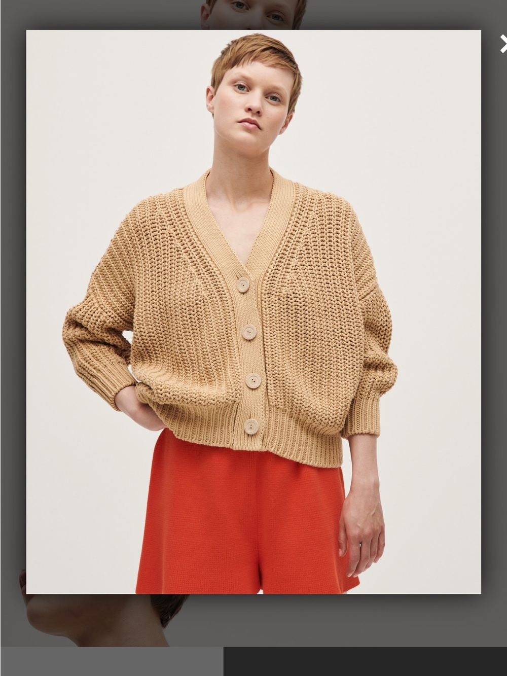 Babaa Cardigan no 18 in Clay Pot